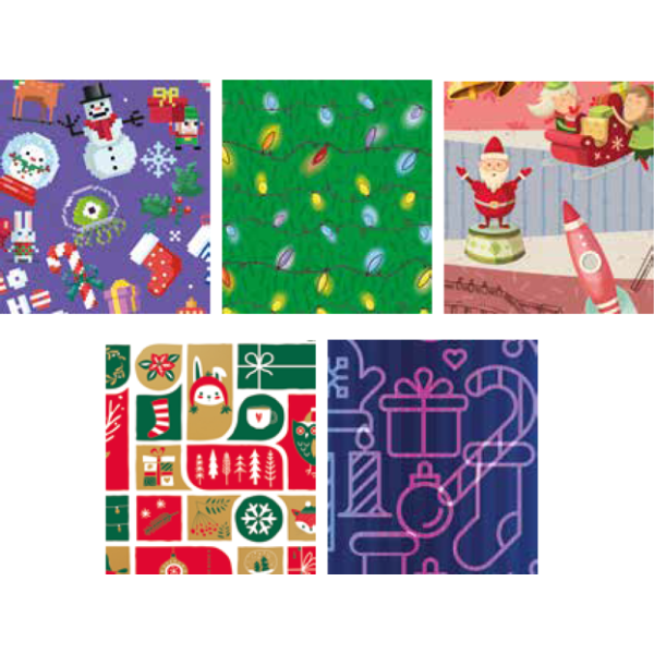 Rollo papel Navidad infantil I Love Cristmas