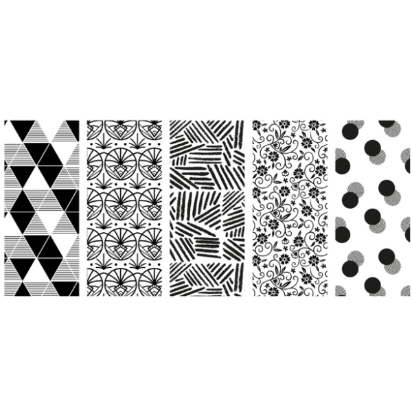 Rollo papel Black & White