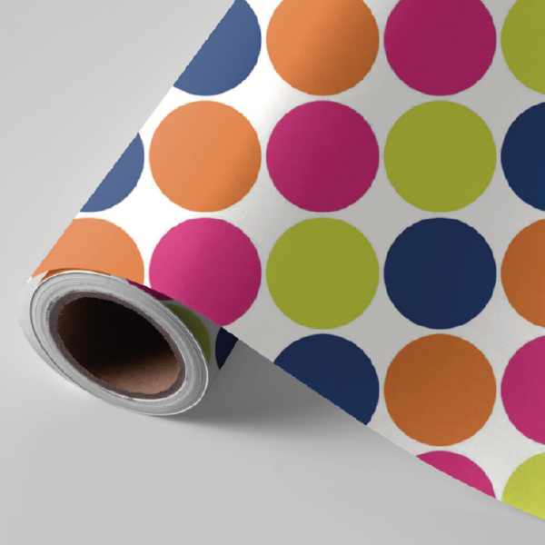 Paper tot any cercles colors vius