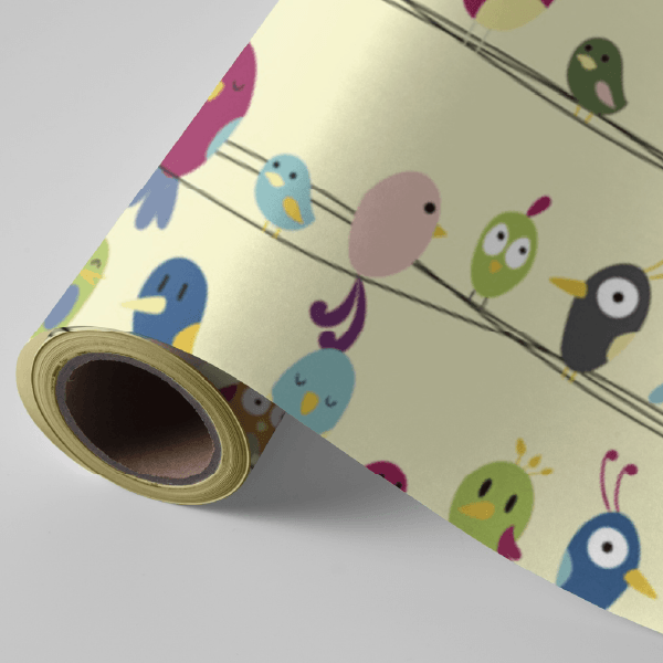 Paper infantil pajaritos