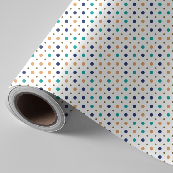 Papel todo año puntos azules