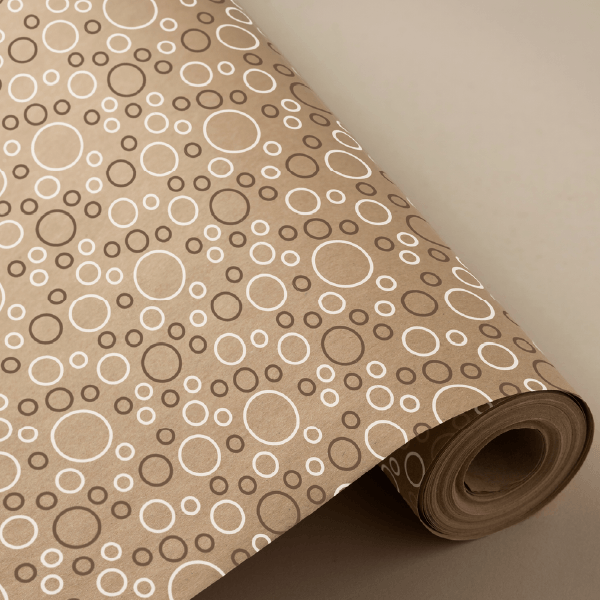 Papel reciclado burbujas