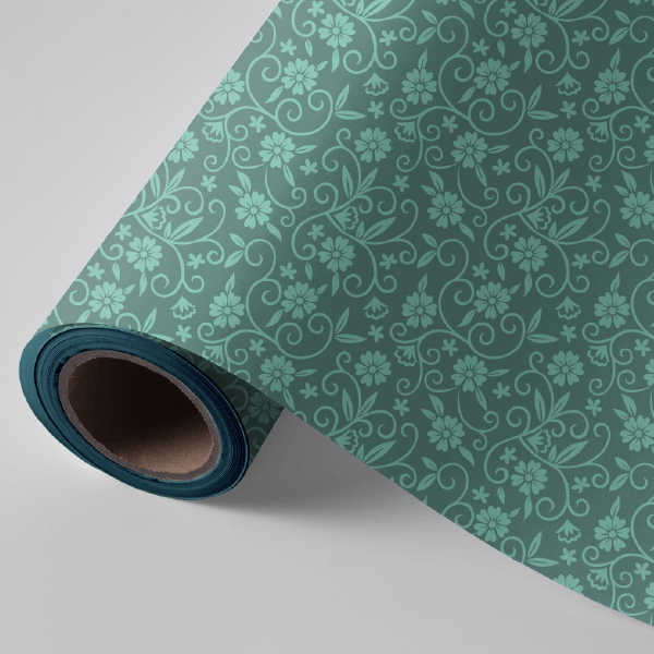Paper tot any flors verdes