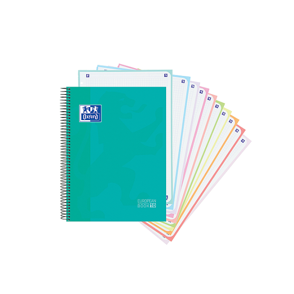 Cuaderno A4+ Europeanbook 10 Oxford School con pizarra.