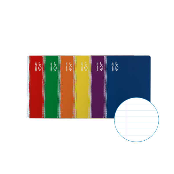 Cuaderno Escolofi Cuartilla 50 Hojas Horizontal