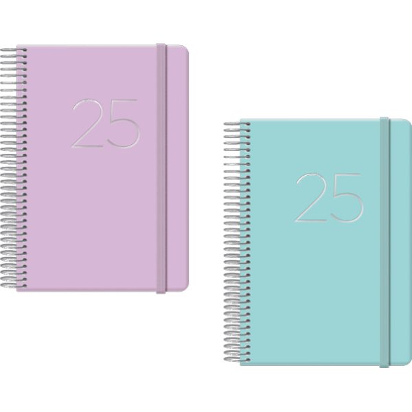 Agenda DOHE espiral Gloss dia pàgina 12,5 x18 cm