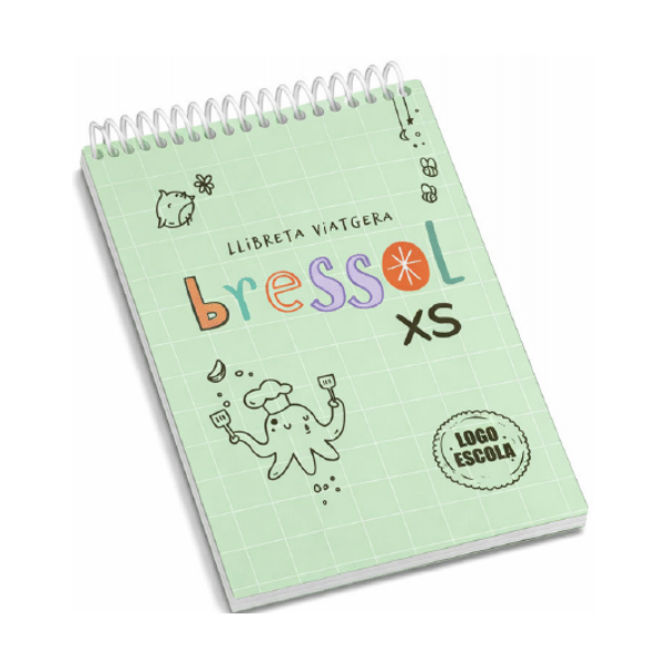 Agenda escolar personalitzada Bressol