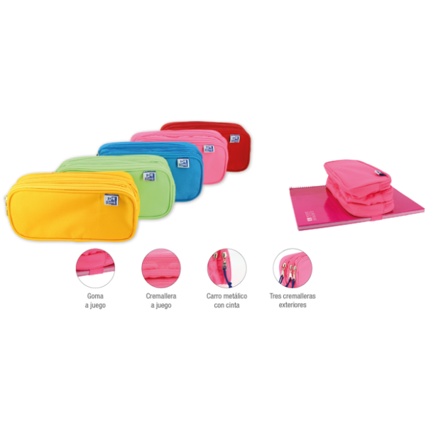 Estoig Oxford Kangoo KIDS triple 3 cremalleras
