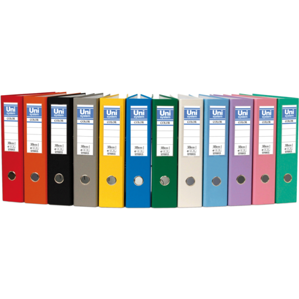 Arxivador de palanca Unisystem colors