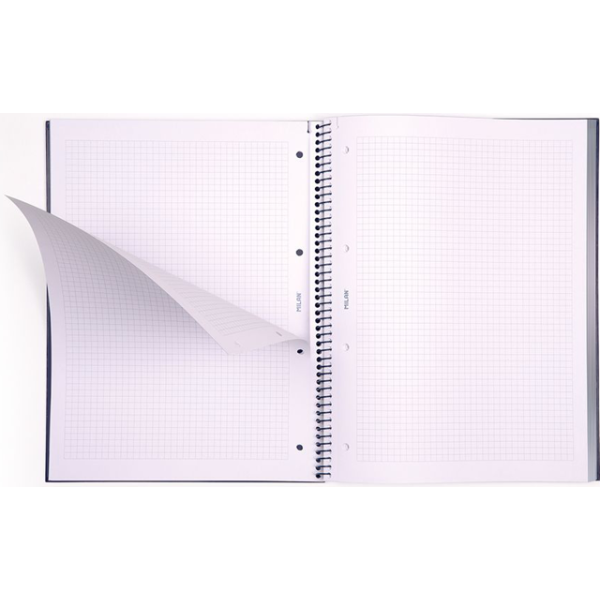 Cuaderno MILAN espiral Notebook A4 cuadrícula