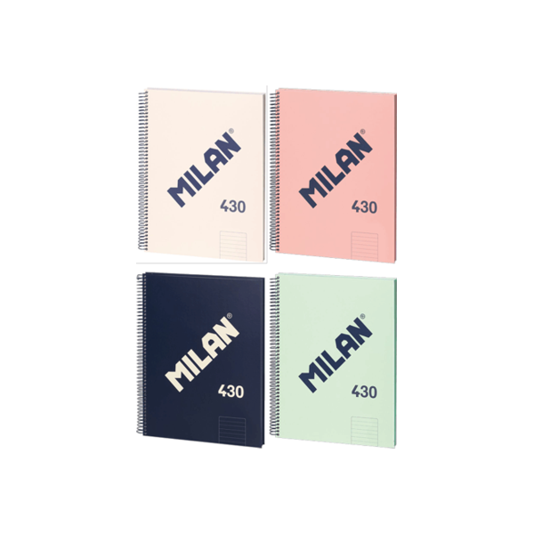Quadern MILAN espiral Notebook A5 horitzontal