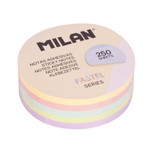Notas adhesivas MILAN circulares