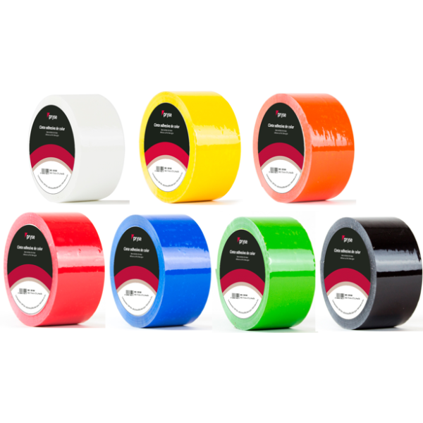 Cinta Adhesiva Colores Pryse
