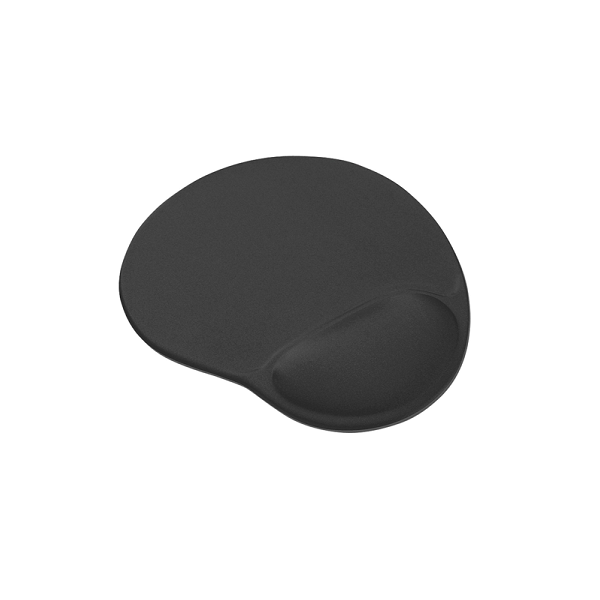 Alfombrilla reposamuñecas gel negra