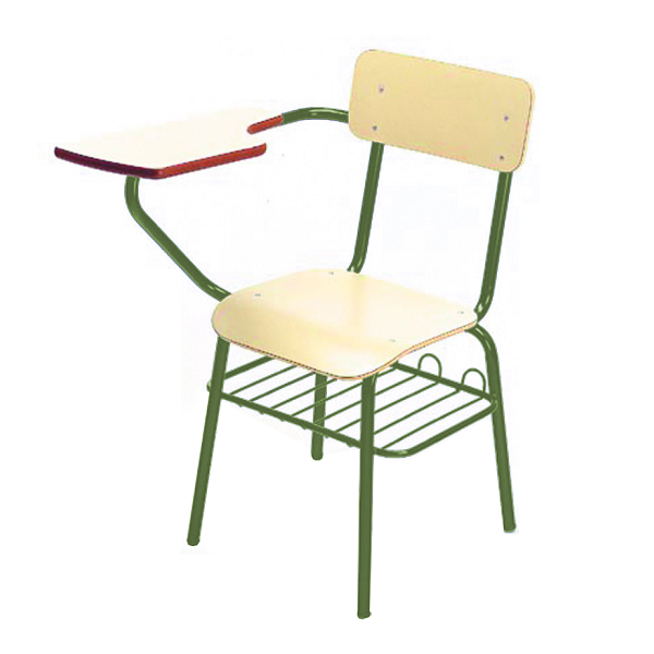 SILLA CON PALA 260 ESTRUCT. VERDE