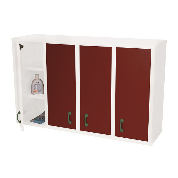 MUEBLE CASILLERO 12 CAS. PUERTA BLANCO