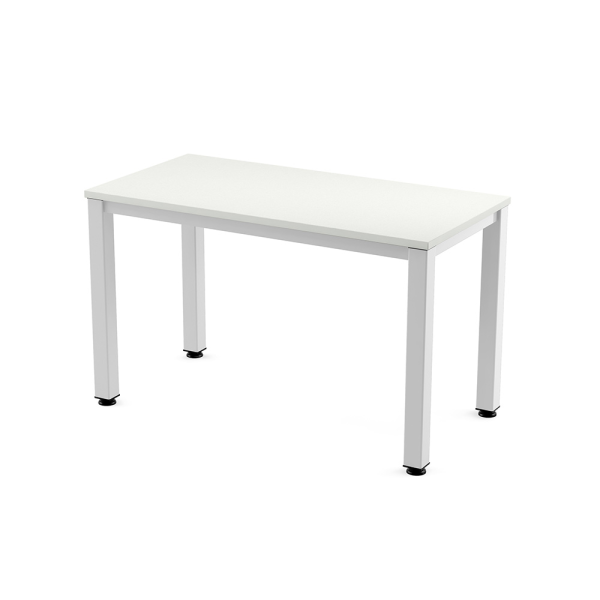 MESA OPERATIVA RECT. EST. BLANCO 140X80