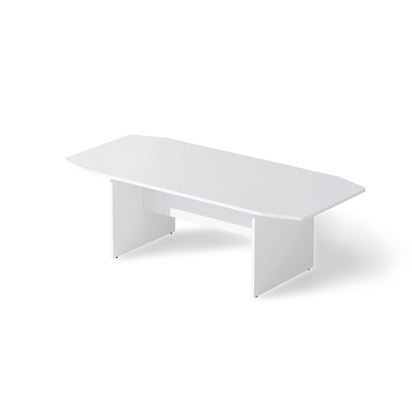 MESA REUNIÓN 220X110 PATAS BLANCO