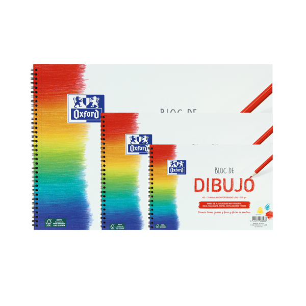 Bloc de dibuix Oxford llis