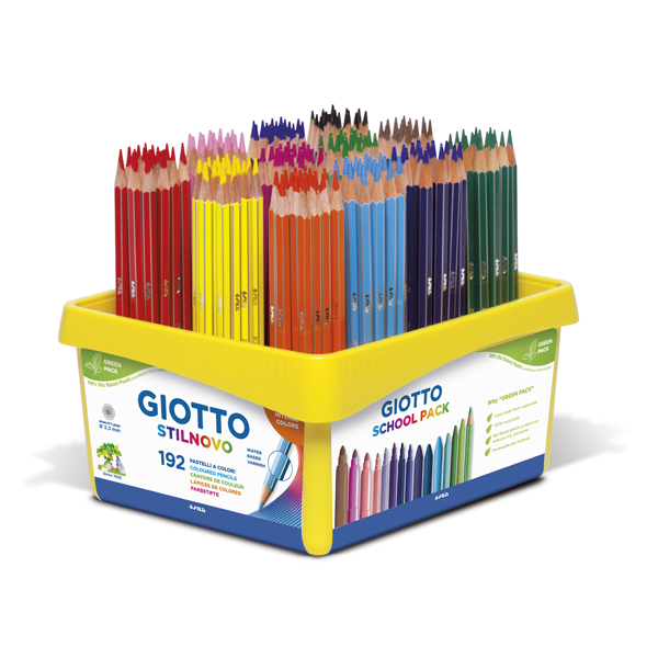 Schoolpack  lápices color Giotto Stilnovo