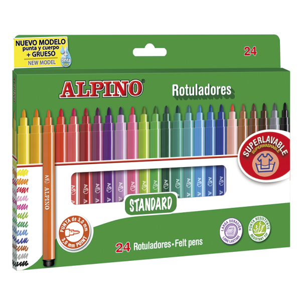 Rotuladores ALPINO Color Experience AR001052, ALPINO Material Escolar
