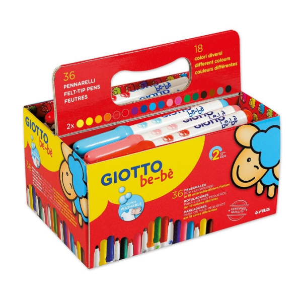 Kit escolar rotuladores Giotto Be-bé