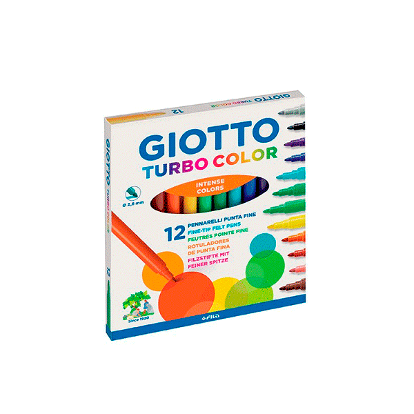 Rotuladores Giotto Turbo Color