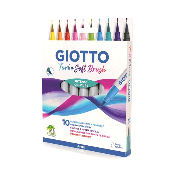 Rotuladores Giotto Turbo Soft Brush