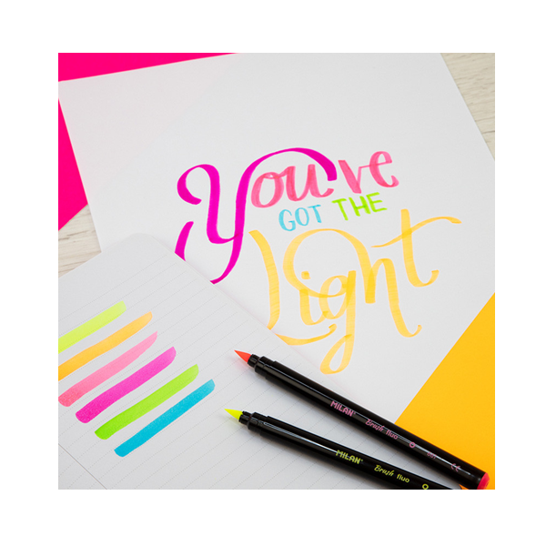 Punta pinzell metal·litzat MILAN