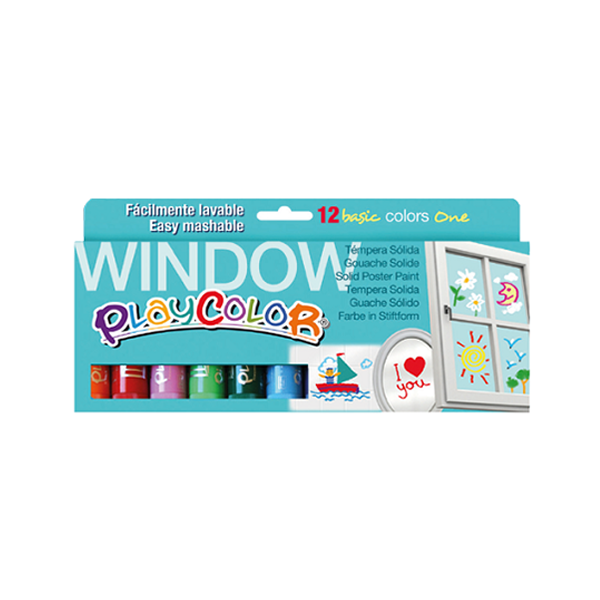 Tempera Playcolor Window