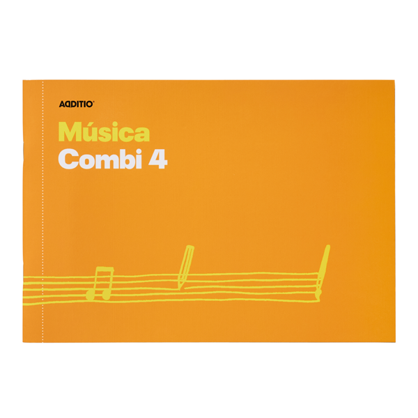 Cuaderno Música Primaria Combi 4 Additio