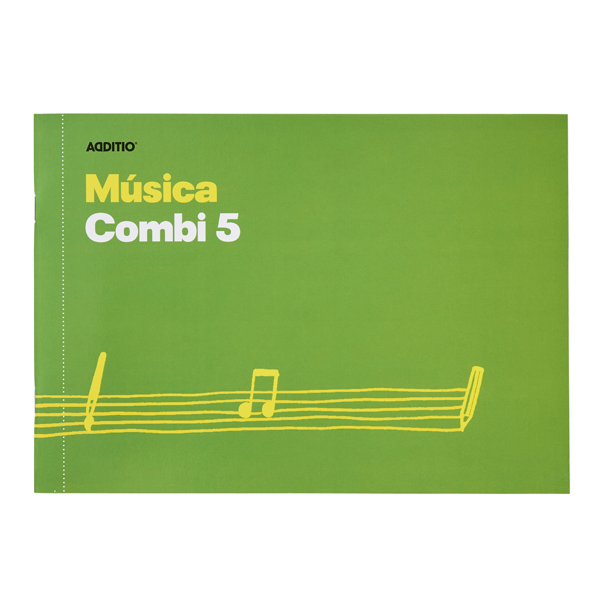 Cuaderno Música Primaria Combi 5 Additio