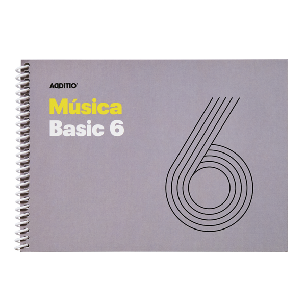 Cuaderno Música Primaria 6 Additio