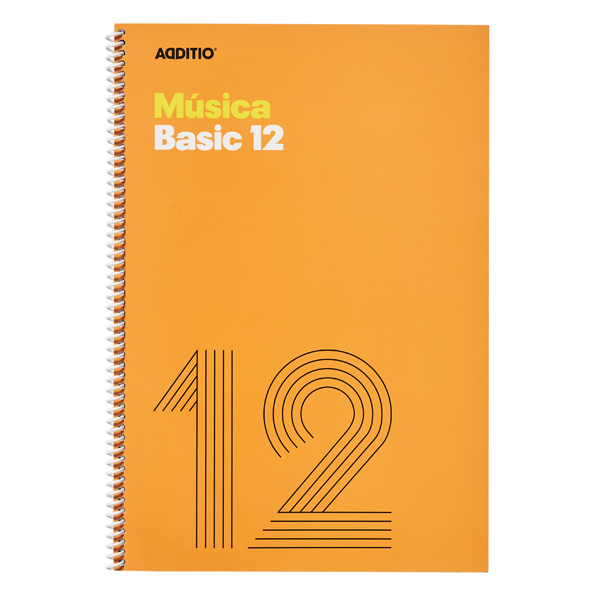 Cuaderno Música Secundaria 12 Additio