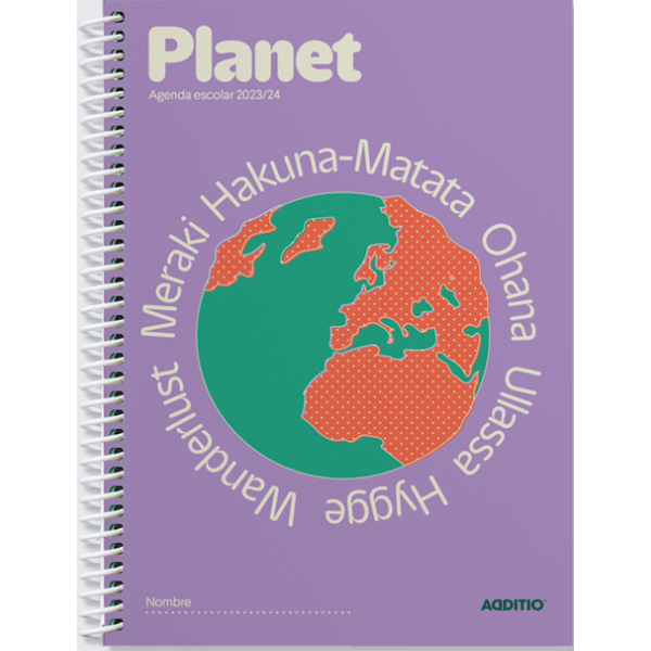 Agenda escolar Additio Plannet