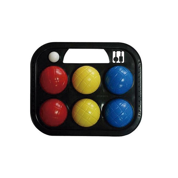 Juego 6 bolas petanca PVC