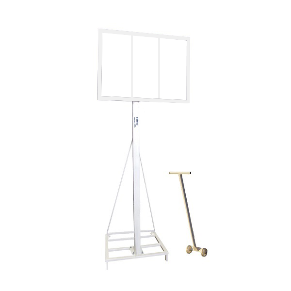 Canastas minibasket Deluxe monotubo trasladables