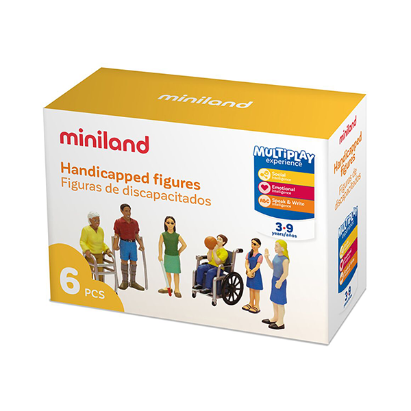 Figuras de personas con diversidad funcional
