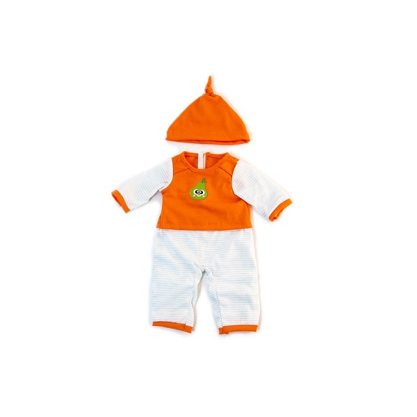 Pijama frío naranja rayas 40 cm