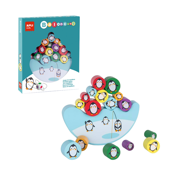 Joc d'equilibri pingüins