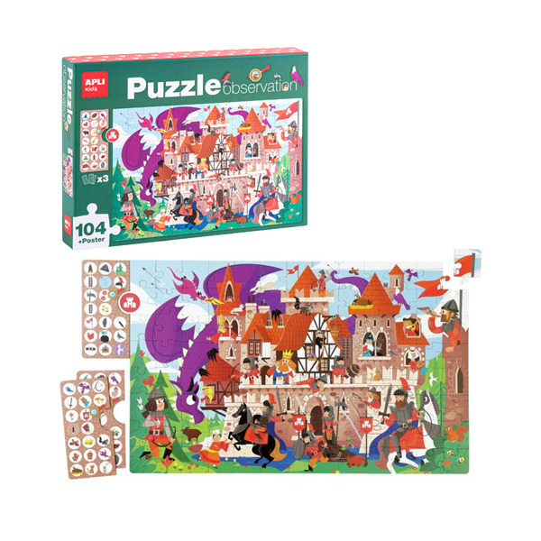 Puzzle Observation: Castell
