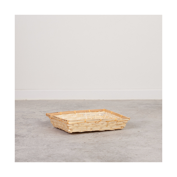 Safates rectangulars de bambú