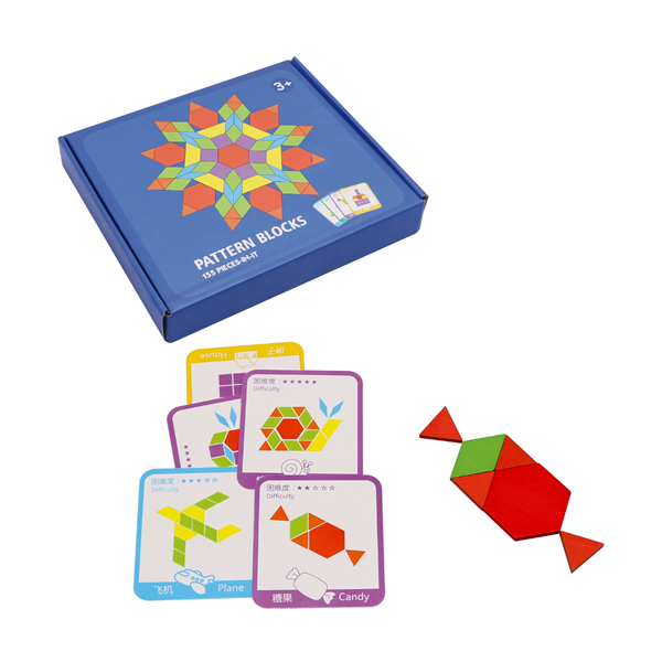 Pattern blocks 155 peces