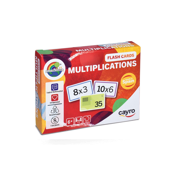 Flashcards multiplications