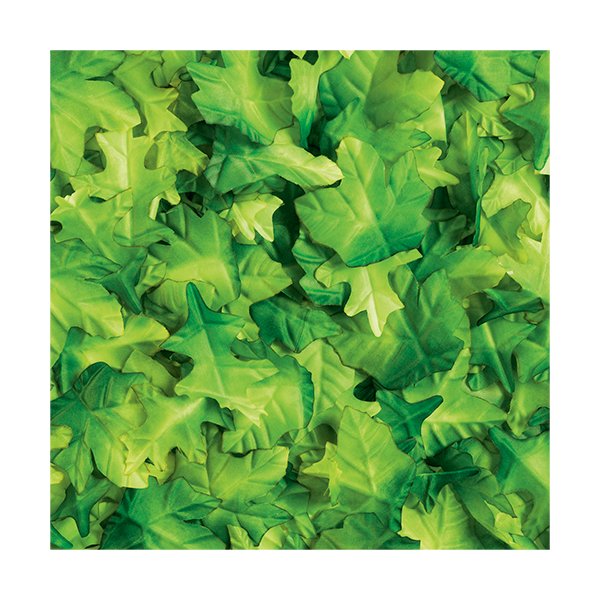 Fulles verdes de tela