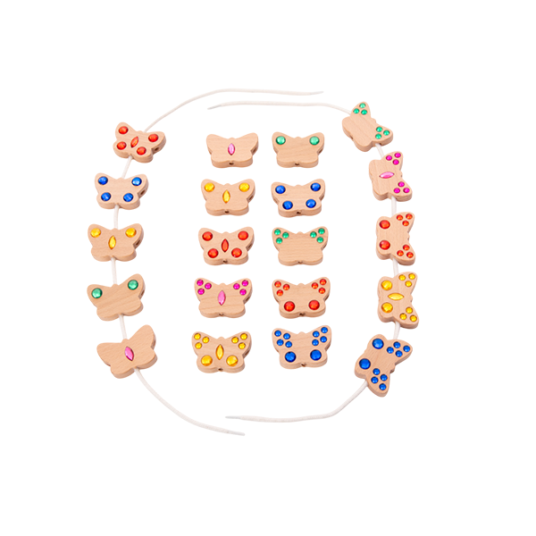 Papallones per enllaçar amb gemmes