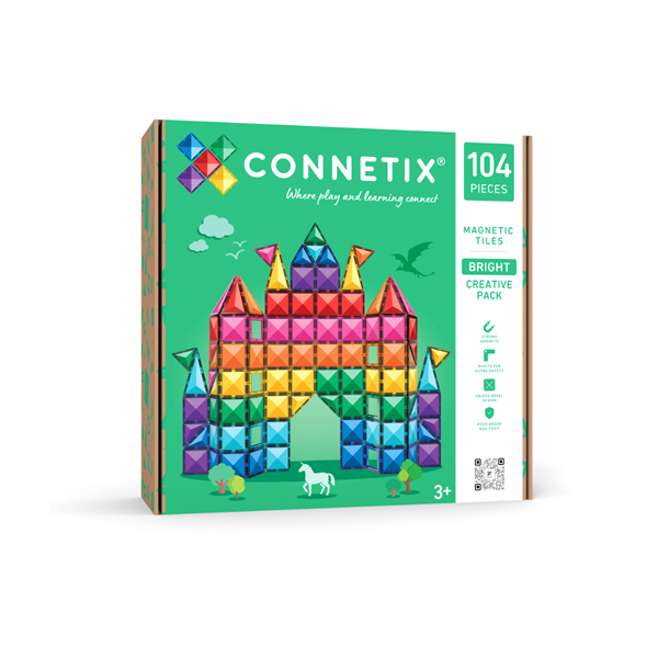 Connetix Bright Creative lot 104 u.