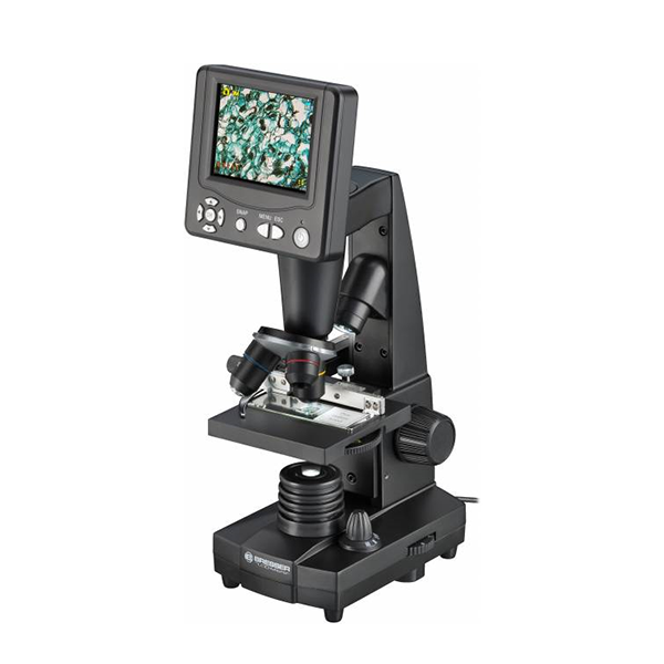 Microscopio,50-2000x,monitor LCD, set microscopía