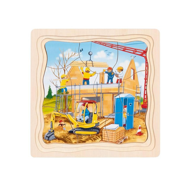 Puzle de capes, construïm una casa