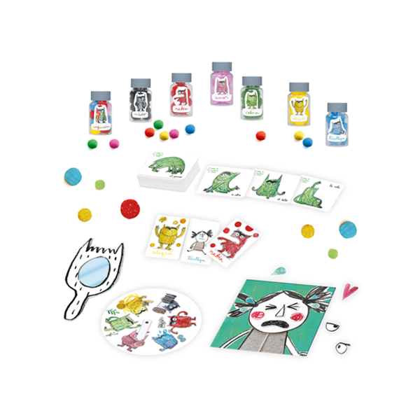 Aprendo en positivo, monstruo de colores